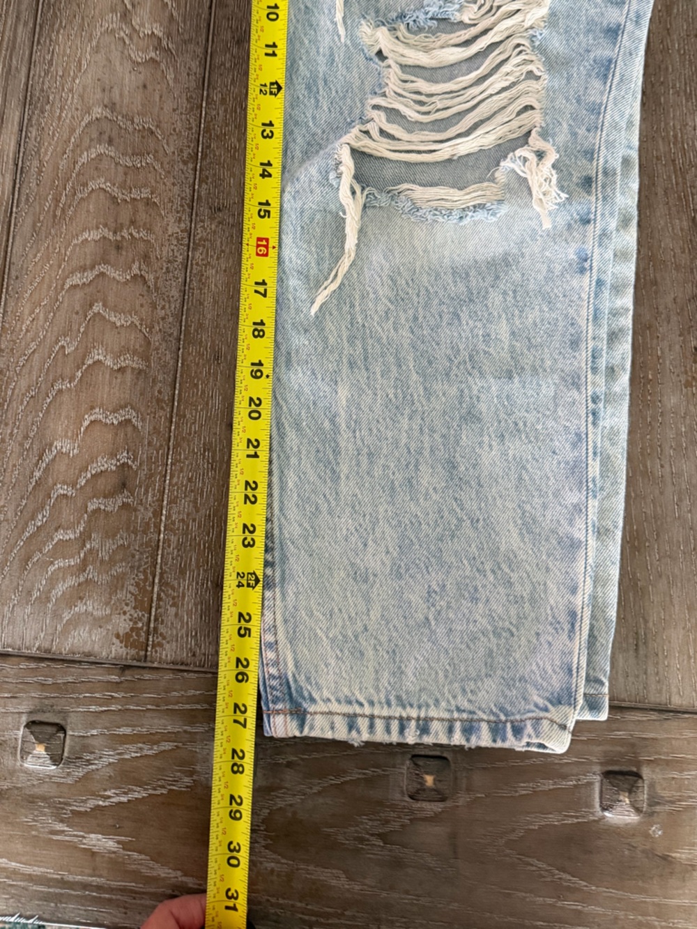 Aeropostale Light Blue Mom Jeans - Picture 12 of 14